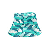 Dolphin sea pattern Unisex Bucket Hat