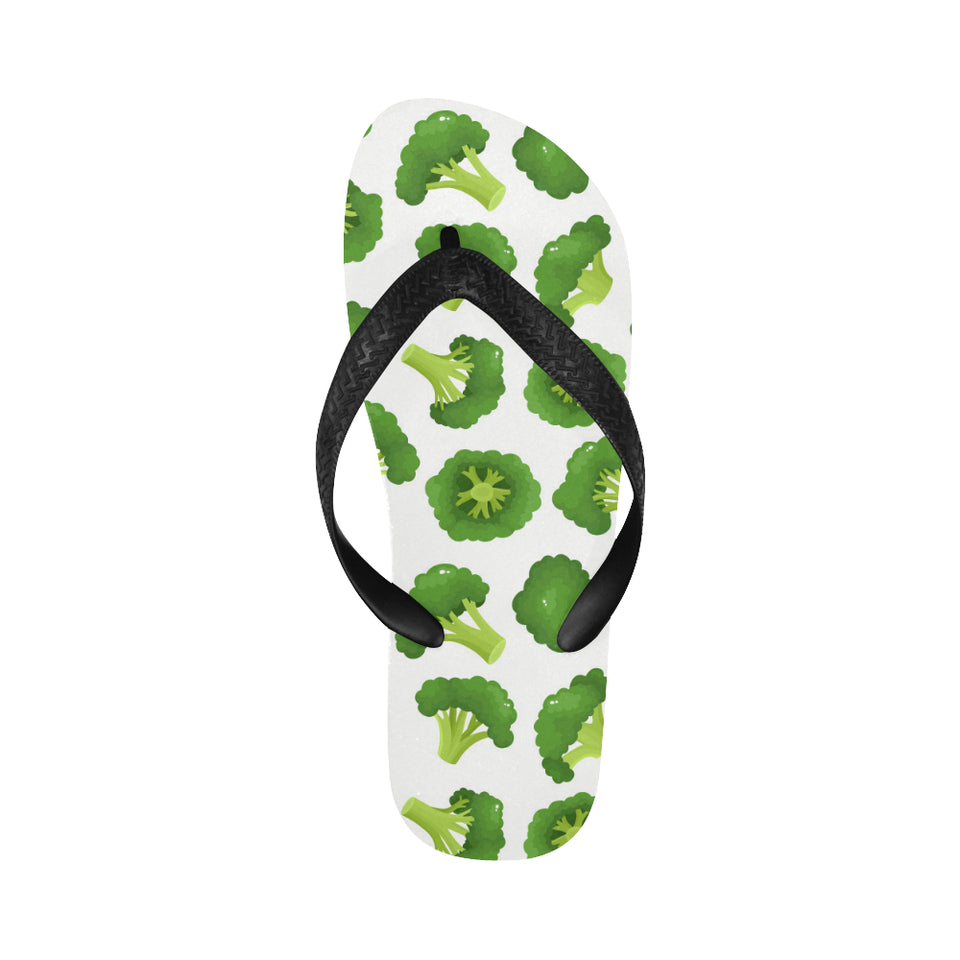 Cute broccoli pattern Unisex Flip Flops