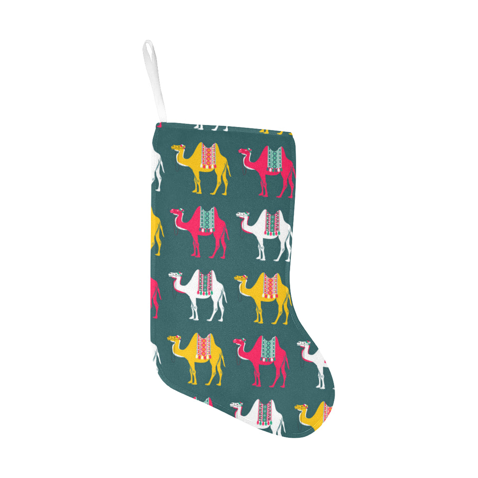 Camel pattern Christmas Stocking