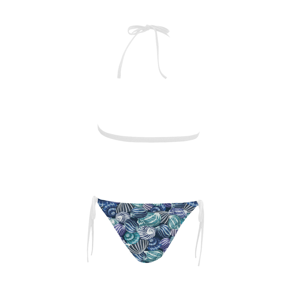 Shell design pattern Sexy Bikinis Two-Piece Swimsuits