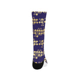 Beautiful japanese fan pattern Crew Socks