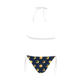 Moon star pattern Sexy Bikinis Two-Piece Swimsuits