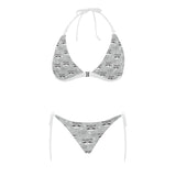Cute raccoons leaves dot Sexy Bikinis Two-Piece Swimsuits