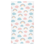 Cute rainbow clound pattern Bath Towel