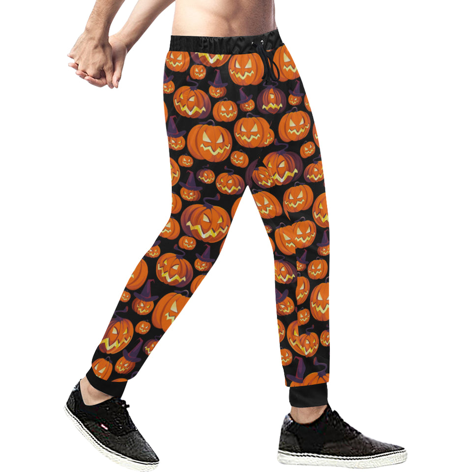 Halloween Pumpkin pattern Unisex Casual Sweatpants