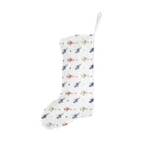 Cute helicopter star pattern Christmas Stocking