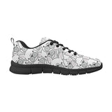 Cute french bulldog head pattern Men's Sneaker Shoes