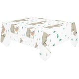 Cute Rhino pattern background Tablecloth