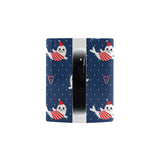 Cute sea lion seal christmas hat candy cane heart Morphing Mug Heat Changing Mug