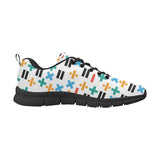 Math Pattern Print Design 05 Women's Sneaker Shoes