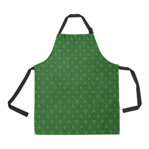 Casino Cards Suits Pattern Print Design 04 All Over Print Adjustable Apron