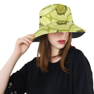 Sliced kiwi pattern Unisex Bucket Hat
