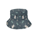 windmill tree pattern Unisex Bucket Hat