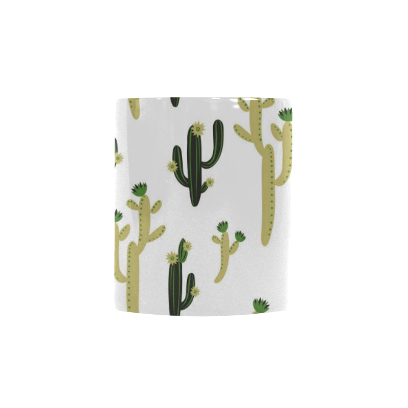 Cute cactus pattern Morphing Mug Heat Changing Mug