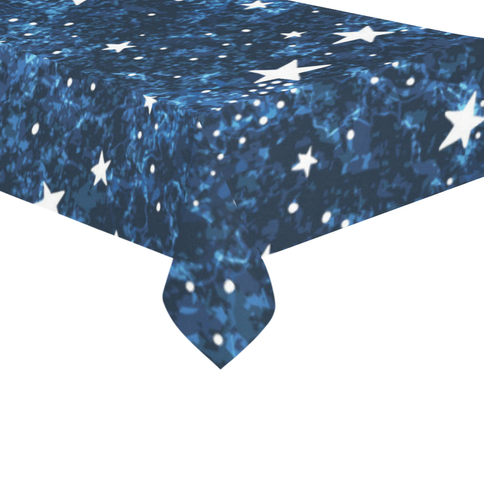 Night sky star pattern Tablecloth