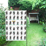 Cute ninja katana sword pattern House Flag Garden Flag