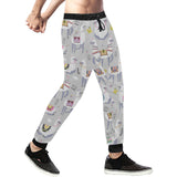 Cute Llama Alpaca pattern Unisex Casual Sweatpants