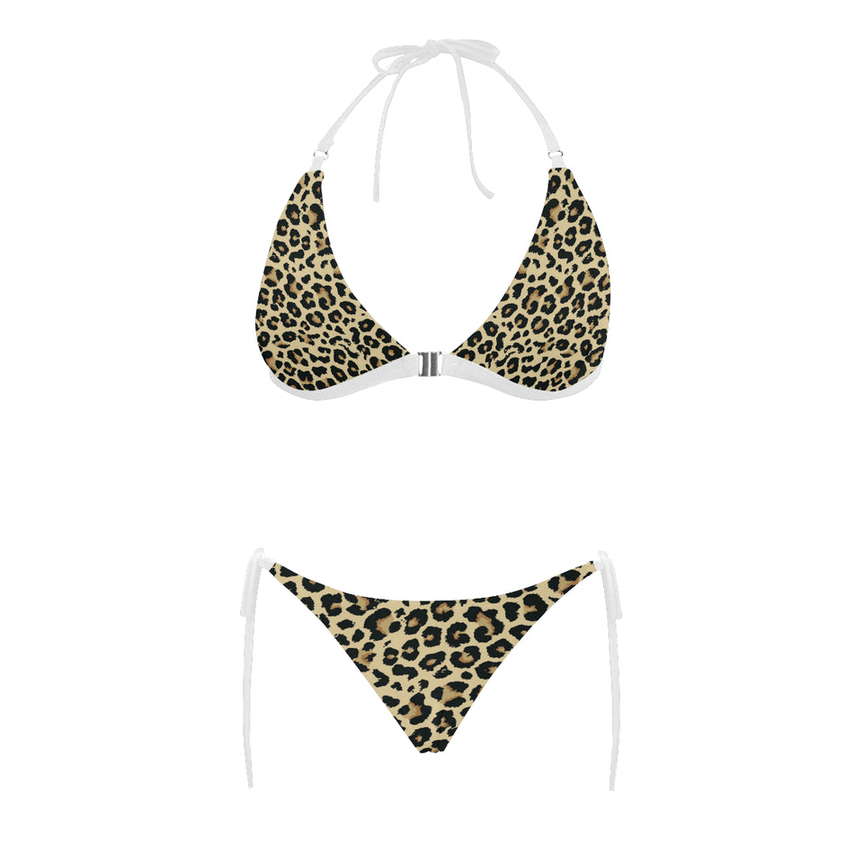 Leopard print design pattern Sexy Bikinis Two-Piece Swimsuits