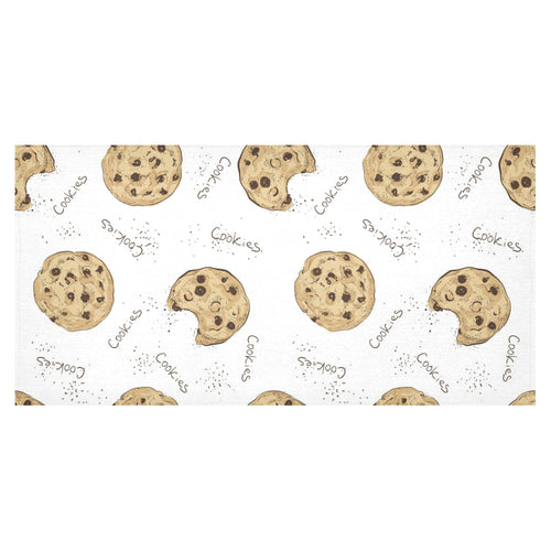 Sketch style cookie pattern Tablecloth