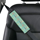Giraffe Pattern Print Design 01 Car Seat Belt Cover