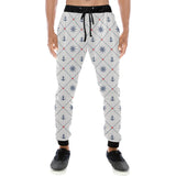 Anchor rudder nautical design pattern Unisex Casual Sweatpants