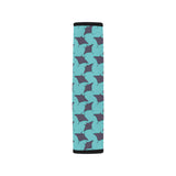 Stingray Pattern Print Design 02 Car Seat Belt Cover