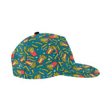 French fries red paper box pattern All Over Print Snapback Cap