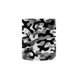 Black white camouflage pattern Classical White Mug (Fulfilled In US)