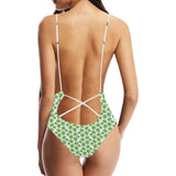 Hop pattern background Women's One-Piece Swimsuit