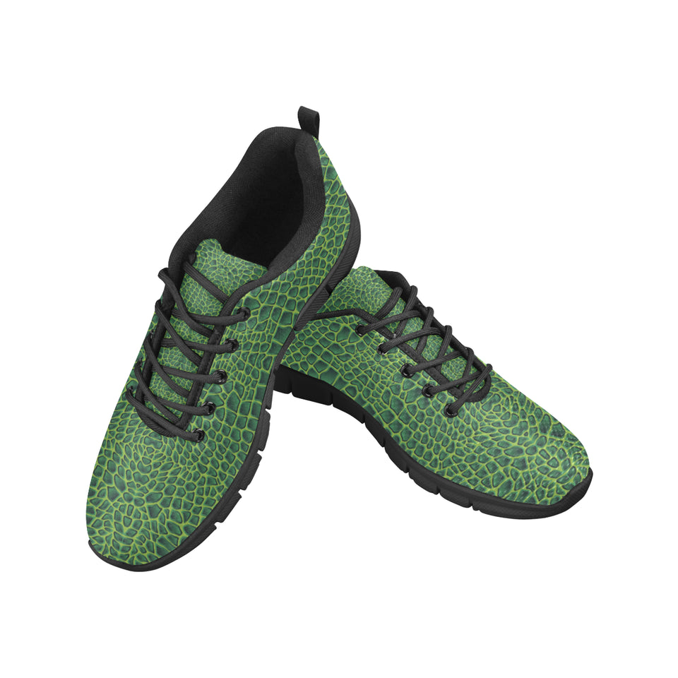 Crocodile Skin Printed Women's Sneaker Shoes