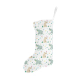 Cute Rhino pattern Christmas Stocking