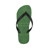 Crocodile Skin Printed Unisex Flip Flops
