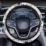 Cute french bulldog pattern Car Steering Wheel Cover