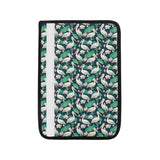 Pelican Pattern Print Design 03 Car Seat Belt Cover