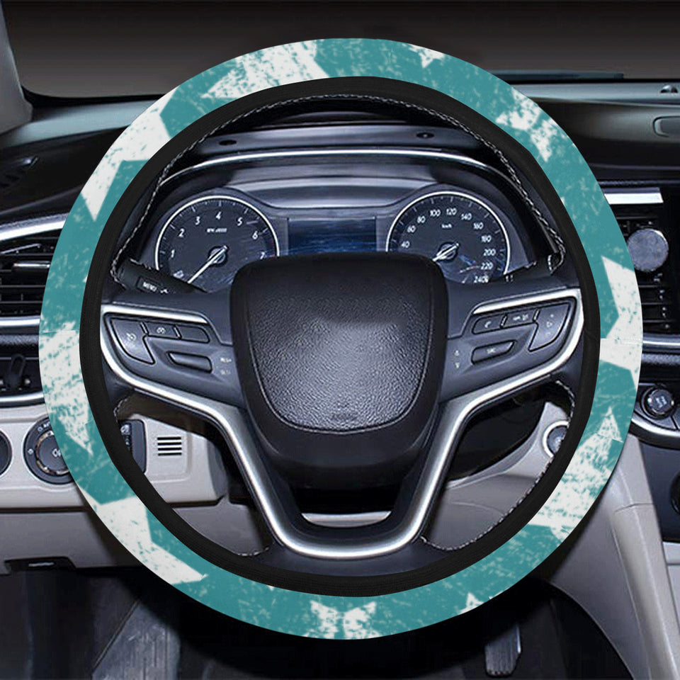 Vintage star pattern Car Steering Wheel Cover