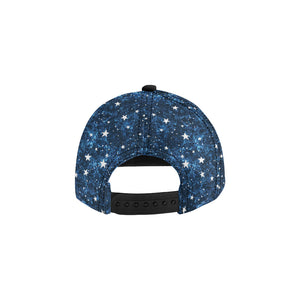 Night sky star pattern All Over Print Snapback Cap