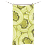 Sliced kiwi pattern Bath Towel