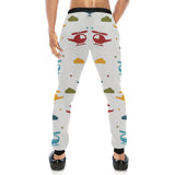 Colorful helicopter pattern Unisex Casual Sweatpants