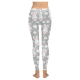 Rabbit cloud Pattern Women's Legging Fulfilled In US