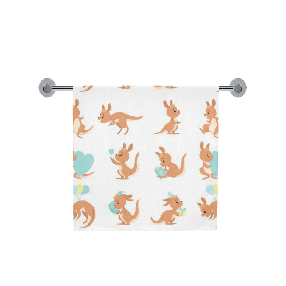 Cute Kangaroo pattern Bath Towel