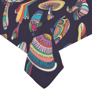Colorful mushroom pattern Tablecloth