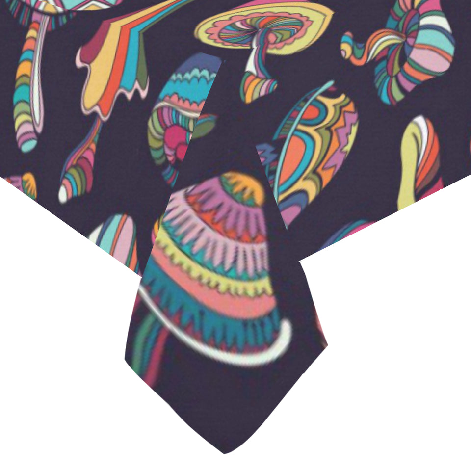 Colorful mushroom pattern Tablecloth