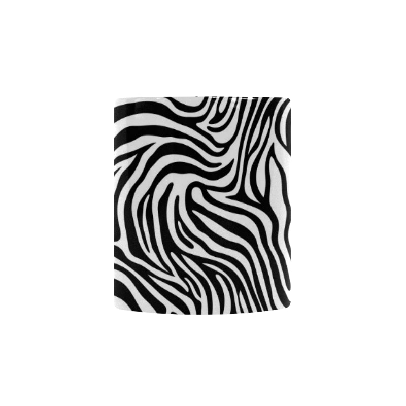Zebra skin pattern Morphing Mug Heat Changing Mug