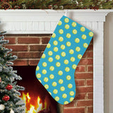 Tennis Pattern Print Design 05 Christmas Stocking