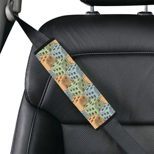 Dice Pattern Print Design 05 Car Seat Belt Cover