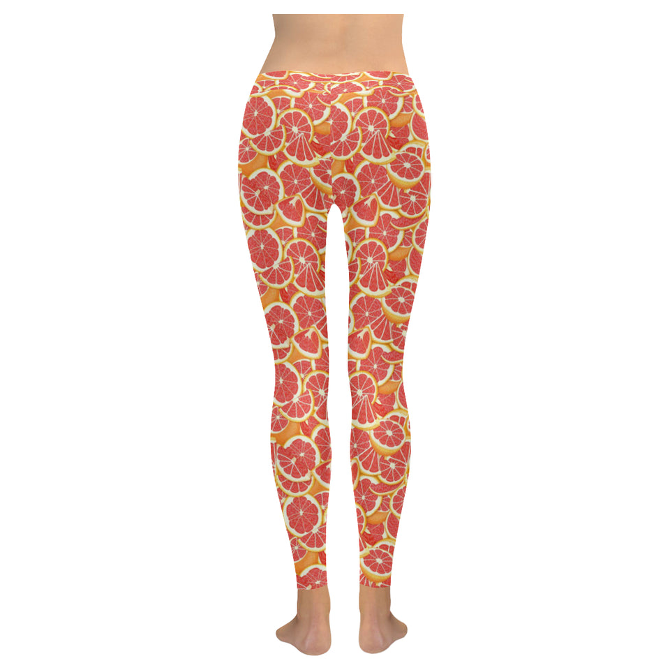 Tropical grapefruit pattern Women's Legging Fulfilled In US