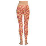 Tropical grapefruit pattern Women's Legging Fulfilled In US