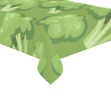 Broccoli pattern green background Tablecloth