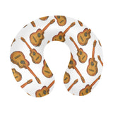 Paint Guitar Pattern U-Shaped Travel Neck Pillow