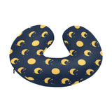 Moon star pattern U-Shaped Travel Neck Pillow